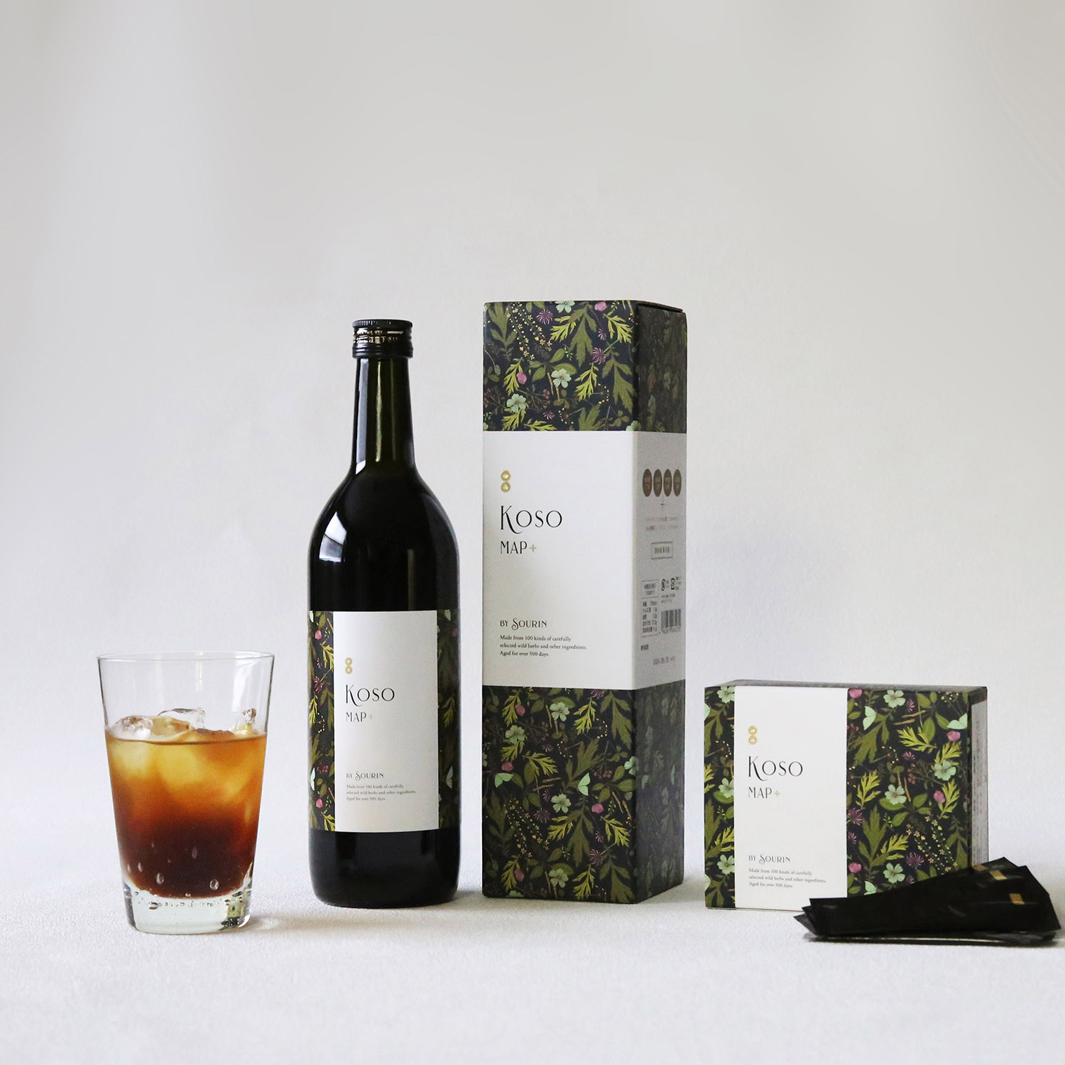 ソーリン・酵素製品パッケージ - Kamegai art design